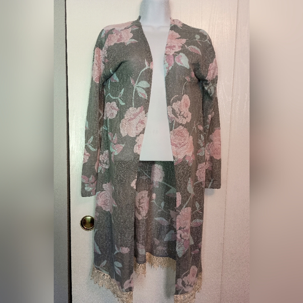 Open front cardigan, sz S, by Freshman 1996
